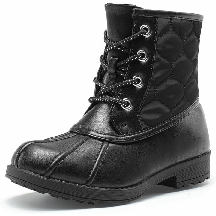 Детски ботуши, Dream Pairs, Синтетични, Черни, 32 EU