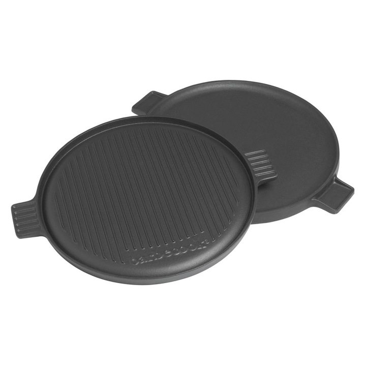 Placa de gratar, Barbecook, 35 cm, Negru
