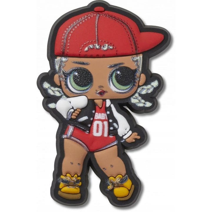 Accesoriu incaltaminte Crocs, Jibbitz Charms, LOL Surprise MC Swag, Multicolor