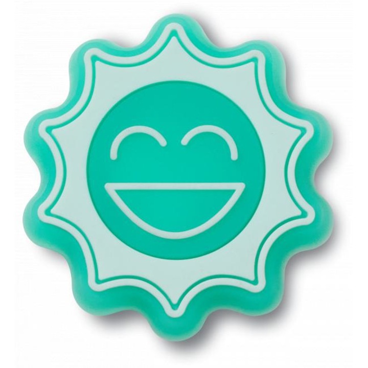 Accesoriu incaltaminte Crocs, Jibbitz Charms, Lights Up Translucent Sun, Multicolor