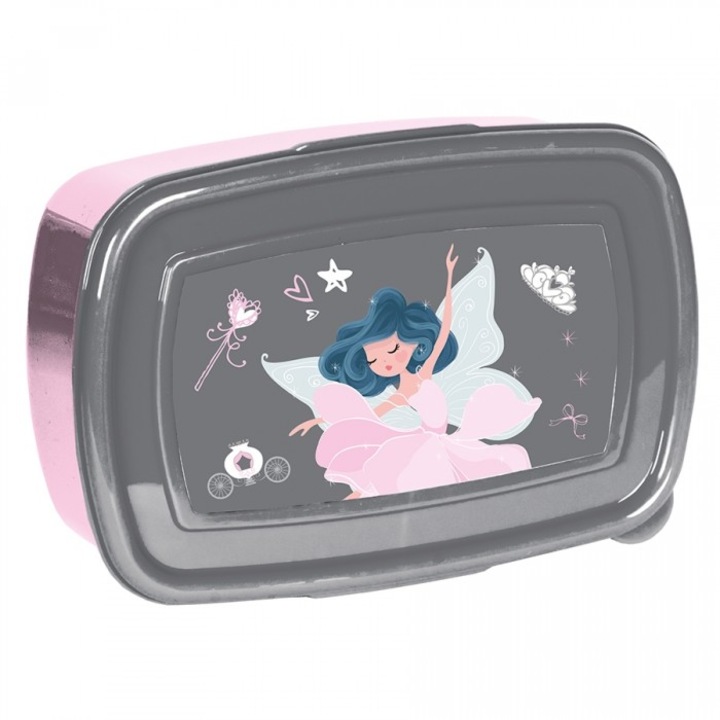 Кутия за храна PASO BALLET Балерина, 750мл, многоцветна, 17x10.5x5.5см