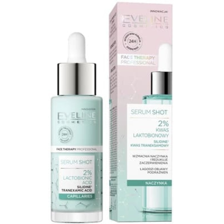Ser facial, Eveline Cosmetics, acid lactobionic, regenerare intensiva, 30 ml