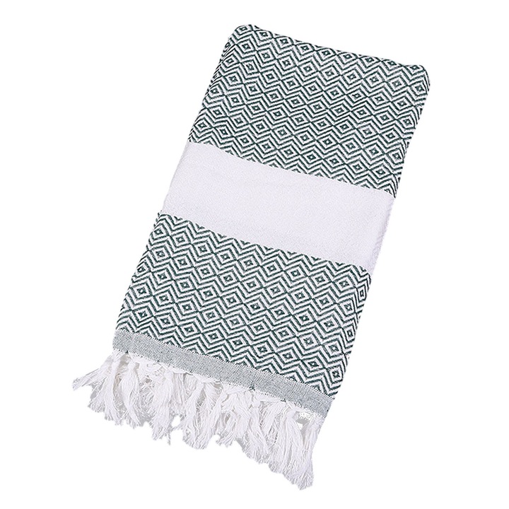 Patura, bumbac, multicolor, 100x180cm