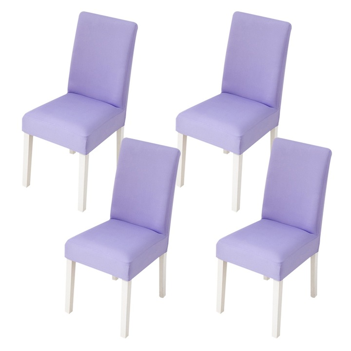 4db Székhuzat szett, gumírozott, védő, többszínű, 36x48cm