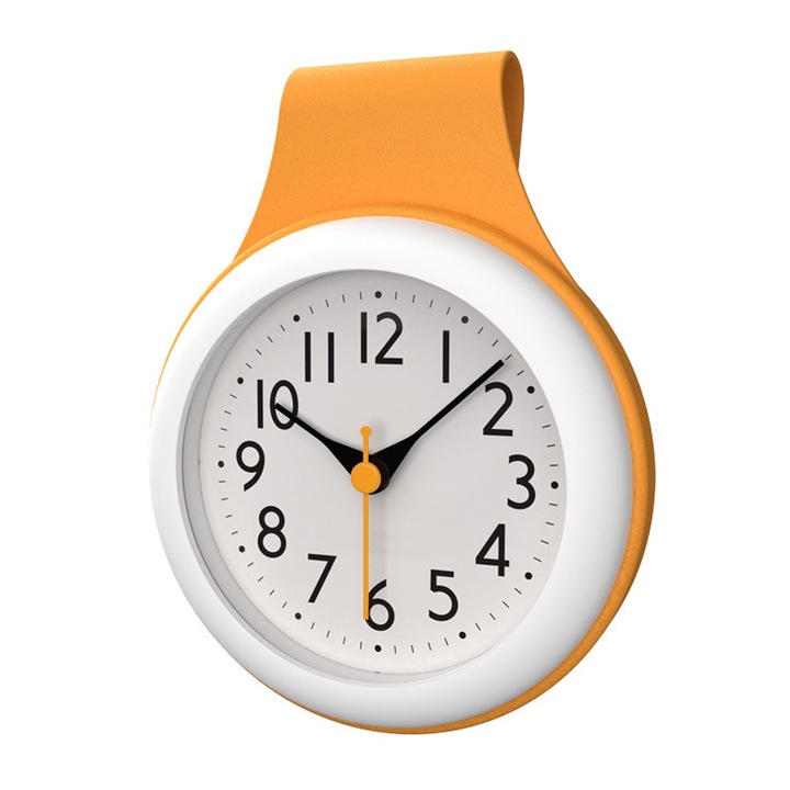 Часовник за баня QttvbTna, водоустойчив, цифров, безшумен, 106x41x214 mm