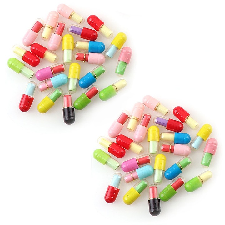Set 100 biletele mesaj, QttvbTna, Plastic / Hartie, Idee pentru nunta, Multicolor