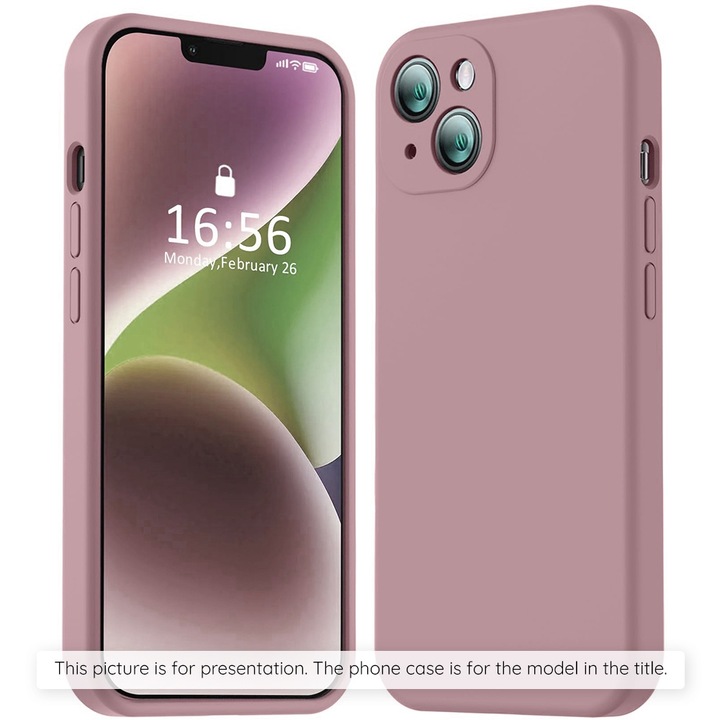 Husa Cu Grad Ridicat de Protectie pentru Oppo Reno12, Tuds Armor, V56, Panza, Soft Rose Sand
