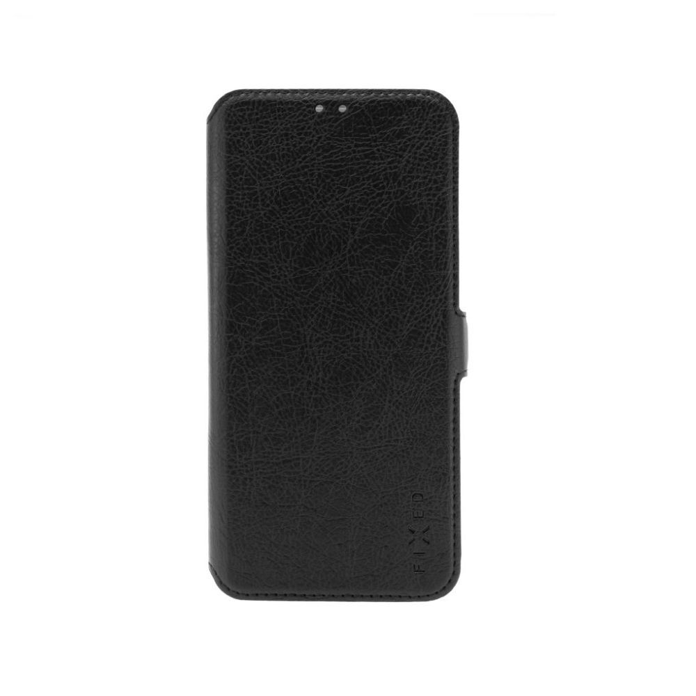 Husa pentru telefon TCL 501, Fixed, Piele ecologica/TPU, Negru