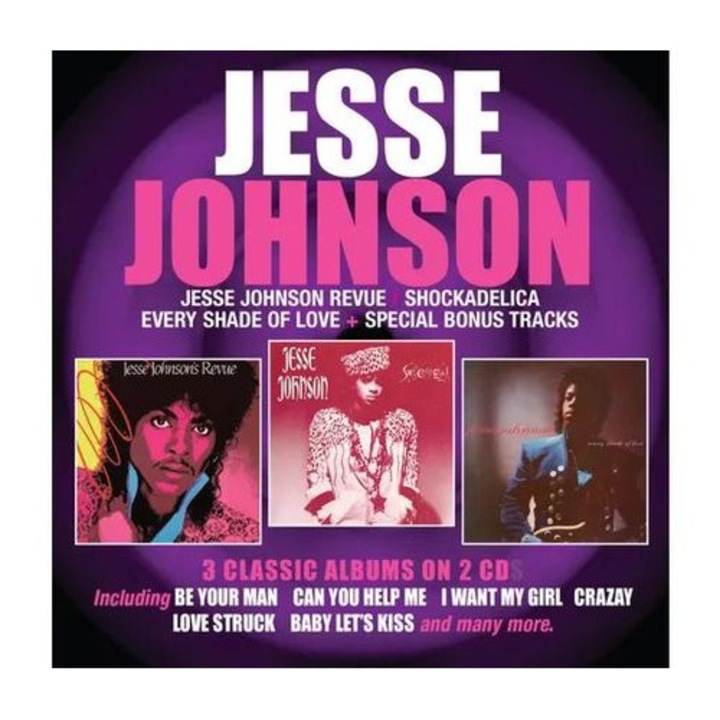 Jesse Johnson - Jesse Johnson Revue / Shockadelia / Every Shade Of Love (2CD)