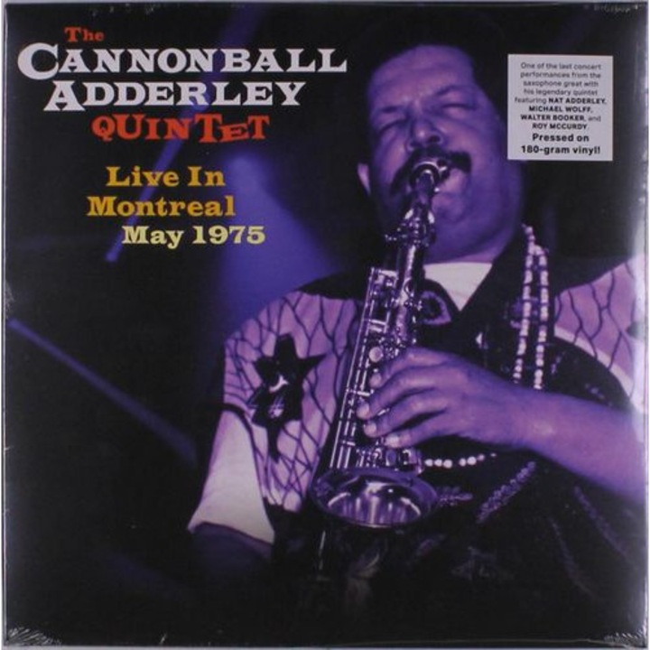 Cannonball Adderley Quintet - Live In Montreal May 1975 (LP)