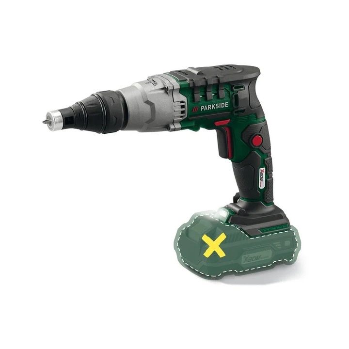 Parkside винтоверт без батерия и зарядно за гипсокартон
