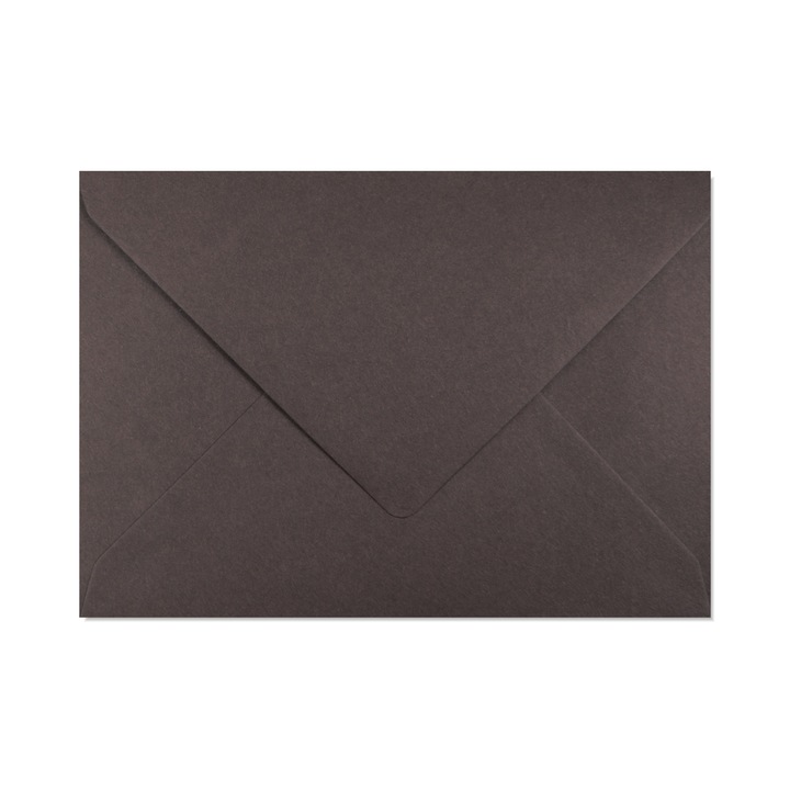 Set 10 plicuri, Shan, C6, maro, 120g/m2, 114x162mm
