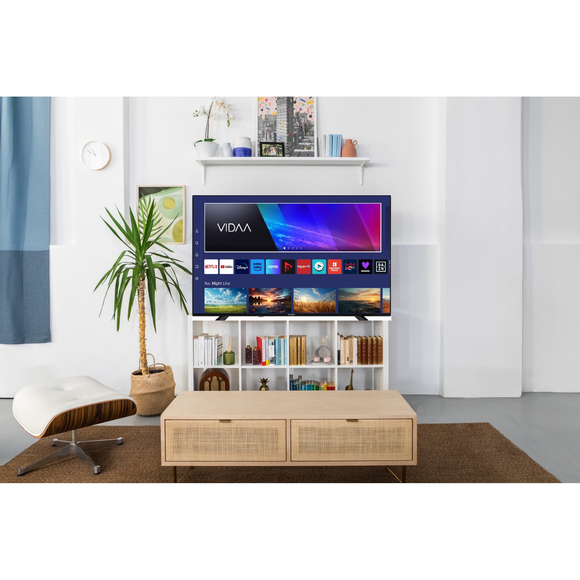 Televizor HYUNDAI QLED 50 HYN 8100 VDQ4K, 126 cm, Smart, 4K Ultra HD, Clasa E ( Model 2024 )