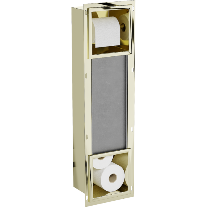 Mexen X-Wall-BP WC-papír tartó tárolóval, Arany - 1954