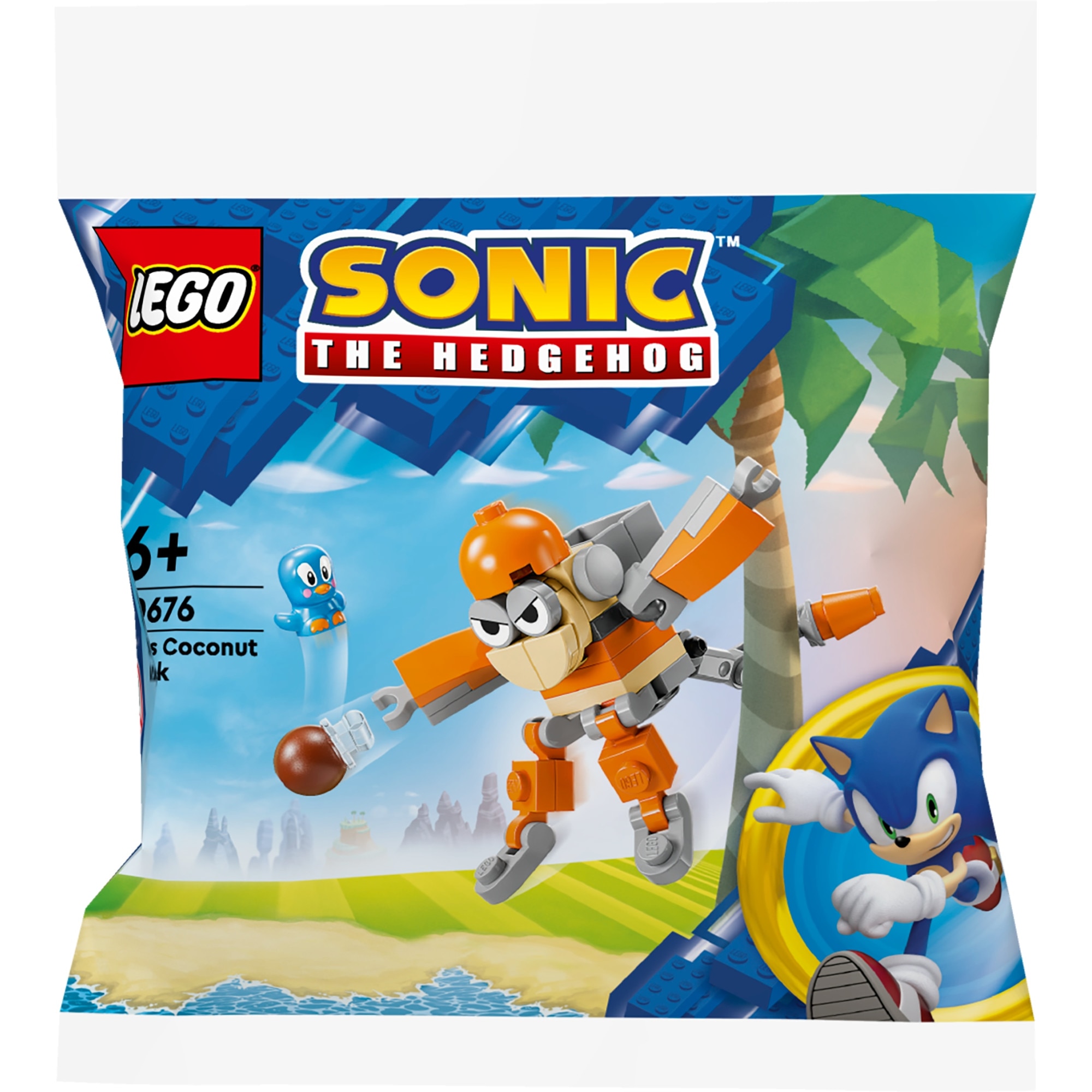 Set de constructie LEGO, Sonic the Hedgehog, 42 piese, 6+ ani
