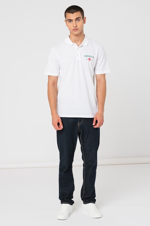 Jack & Jones, Alfie galléros piképóló, Fehér