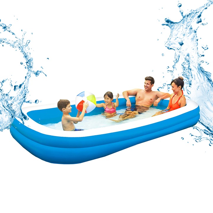 Надуваем басейн Extralink Home 200x150x50cm Easy Set