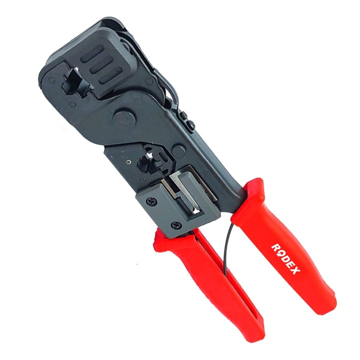 Cleste De Sertizare, Rodex, Tip Connector Rj/ Rj45 (6P-8P), Otel Cr-V (Np69) (12/48)