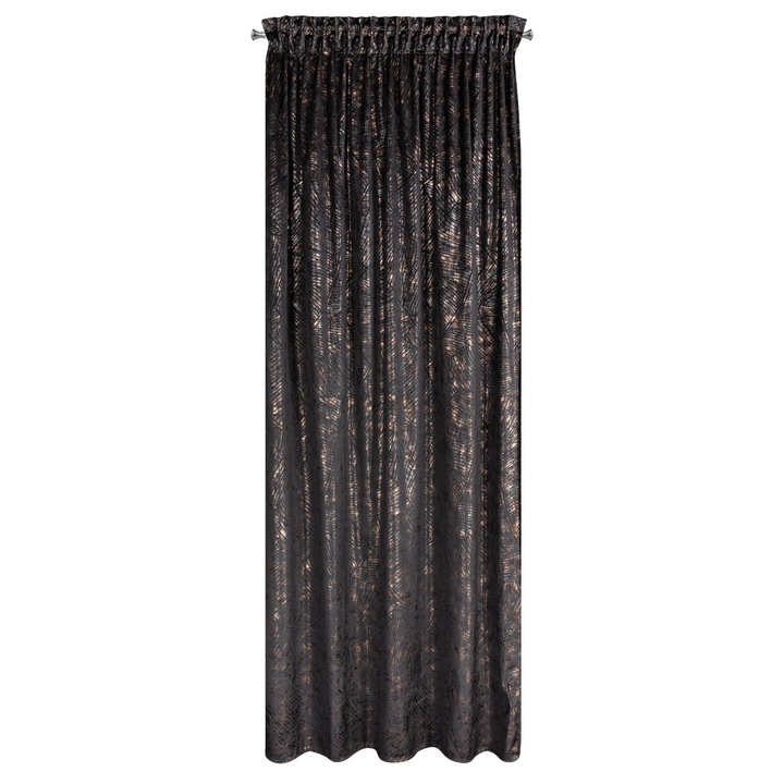 Eurofirany függöny TULIA 135 x 270 cm fekete Banda