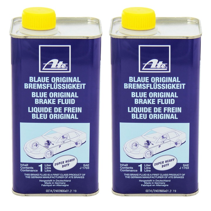 Комплект ATE DOT 3 спирачна течност 2 литра