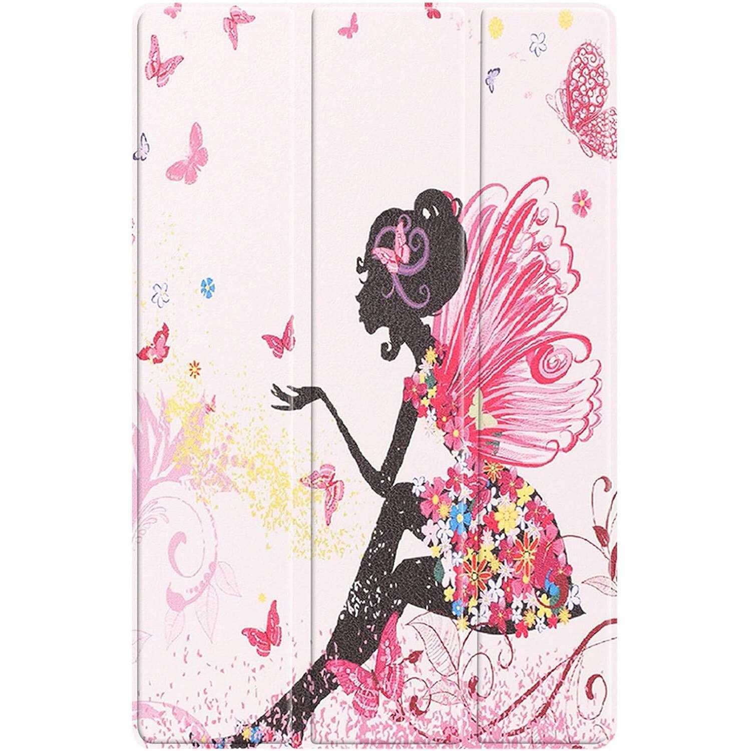 Husa Slim Sigloo, Smart Cover, Trifold, pentru Lenovo Tab P11 Pro( 2nd Gen), (TB-132FU/TB-138FU), 11.2", Elf Girl