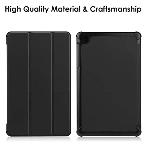 Husa pentru Samsung Galaxy Tab A9 8.7 inch UltraSlim de tip stand, cu functie sleep/wake-up, Sigloo, Black