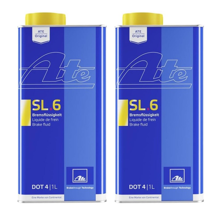 Разфасовка от 2 литра Спирачна течност ATE DOT4 SL6