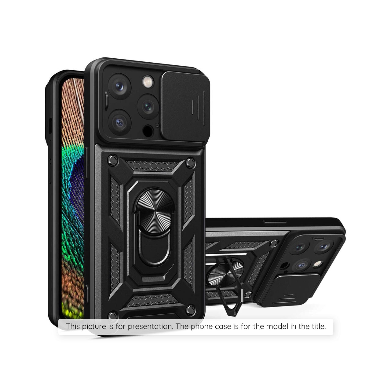 Husa pentru Xiaomi Redmi 13 / Poco M6 4G Marmalis CamShield Series Negru