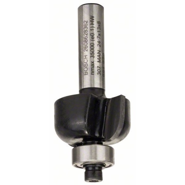 Freza profilata, 8mm, R1 6mm, D 24.7mm, L 13mm, G 53mm, R1 6mm, D 24 Bosch