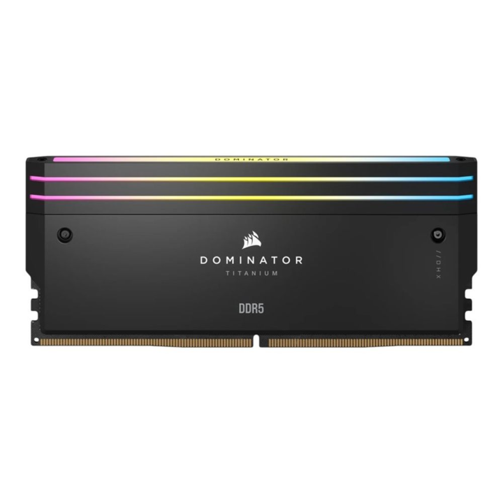 Corsair 48GB / 7200 Dominator Titanium RGB (Intel XMP) DDR5 RAM KIT (2x24GB) (CMP48GX5M2X7200C36)