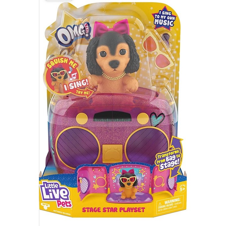 Omg Pets house, Little Live Pets, lányoknak, 0-3 hónapos korig