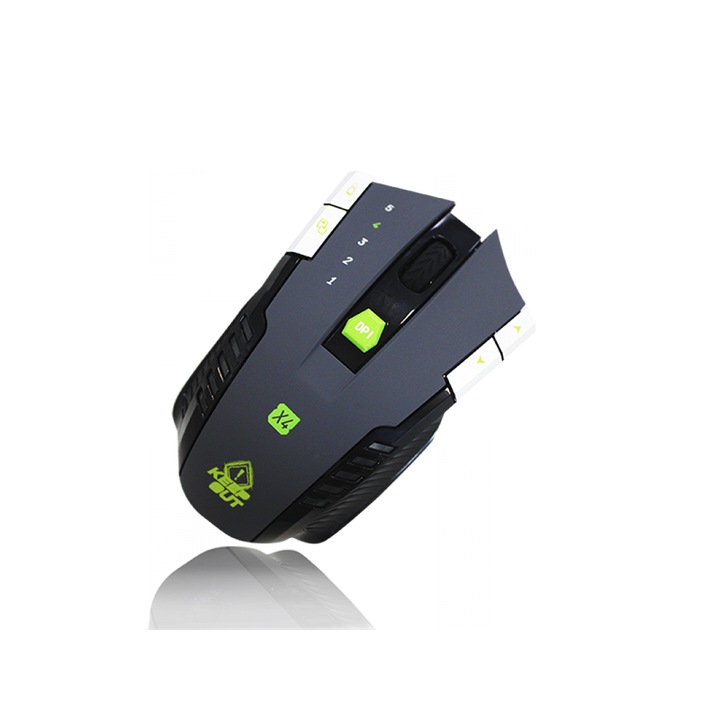 Mouse Gaming KEEP OUT X4, 2500DPI, gri/negru