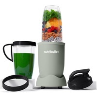 Blender Nutribullet Pro Mineral NB907MAJD, 900 W, 1 viteza, 5 accesorii, cupe de 710 ml si 946 ml, capac To-Go, verde