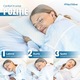 Perna ortopedica pentru dormit NextWave, Spuma cu Memorie cu gel ventilata, Husa detasabila cu 2 zone termice, Ideala pentru dormitul lateral, spate sau stomac, ergonomica pentru Gat si Suport Cervical, 60x40x12 cm, alba