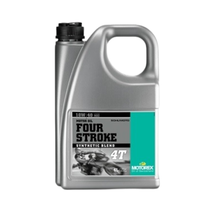 Ulei pentru motor MOTOREX Four Stroke 4T 10W40, cantitate 4 litri, sintetic
