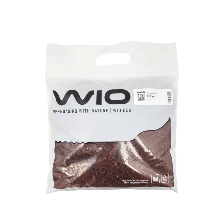 Dekoratív szubsztrátum akváriumokhoz, Wio, Crikey Biotope Bed, 2 kg, Mix