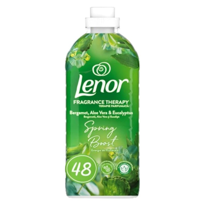 Balsam de rufe Lenor Spring Boost, prospetime de lunga durata, 1.2 l, 48 spalari