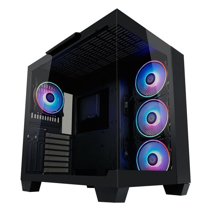 LC Power 809B Dark Storm X Gaming Black, 239306, Ház