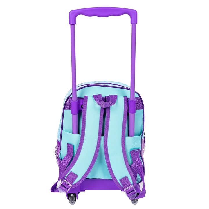 Ghiozdan Troller 3D pentru gradinita model Frozen 2, 38 x 28 x 14 cm