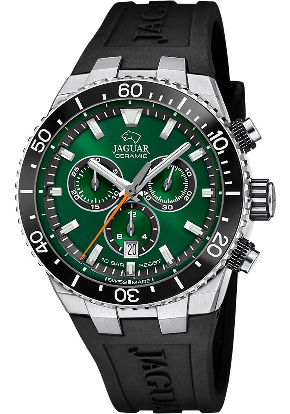 Ceas Jaguar Executive Diver Chronograph, mecanism quartz Ronda