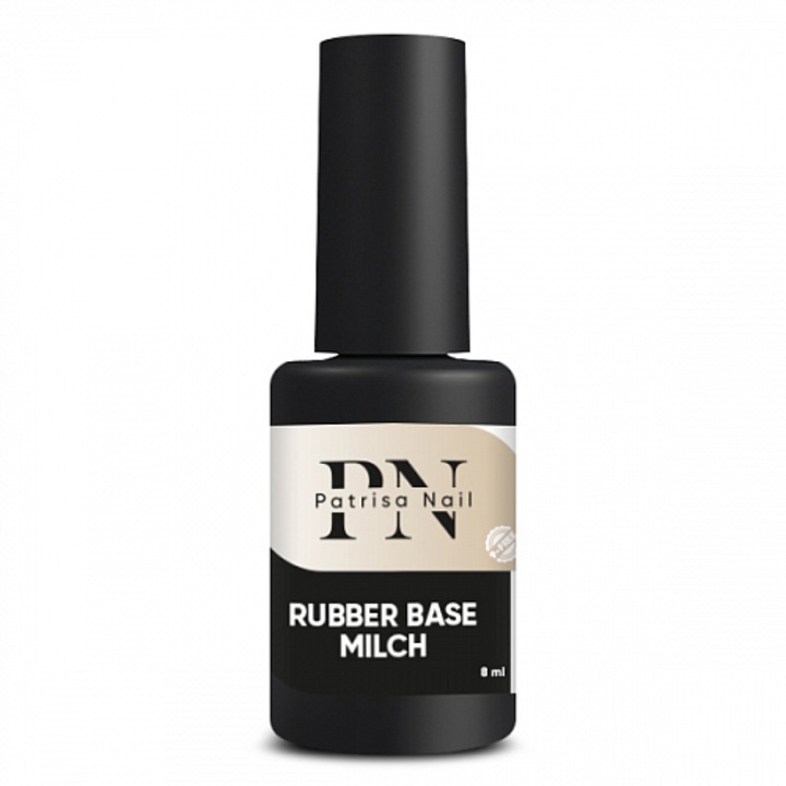 Baza rubber Milch, lucioasa, alb laptos, 8ml