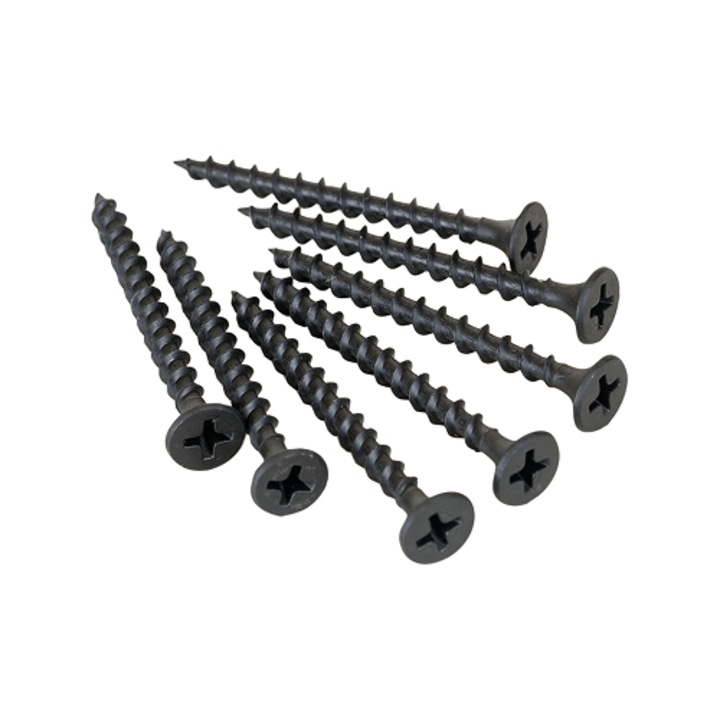 Set 100 buc Negrese/surub gips carton 4.2*70 filet lemn