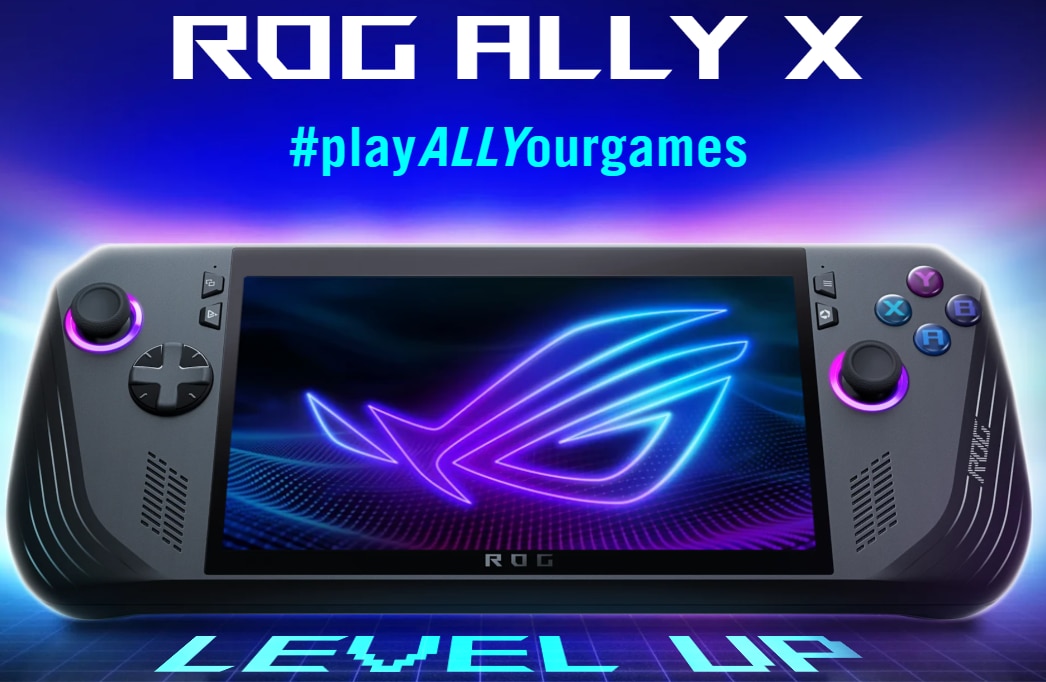 Consola portabila ROG ALLY X, 24GB LPDDR5X, SSD 1TB, Negru - eMAG.ro