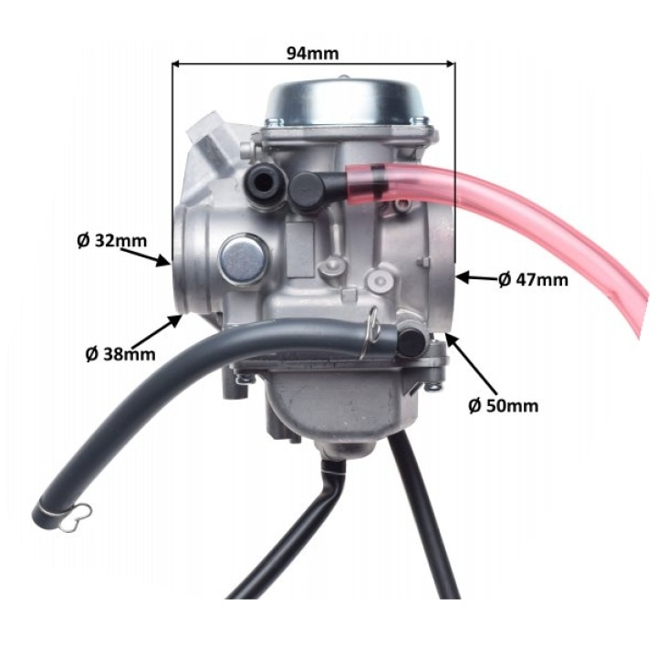 OUMURS Carburetor – Fits Linhai 400 / Kazuma Jaguar 500 / Arctic Cat 400 (ATV/UTV)