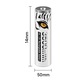 Set 4 baterii reincarcabile PALO AA, 3500mWh, design Ochi de Tigru