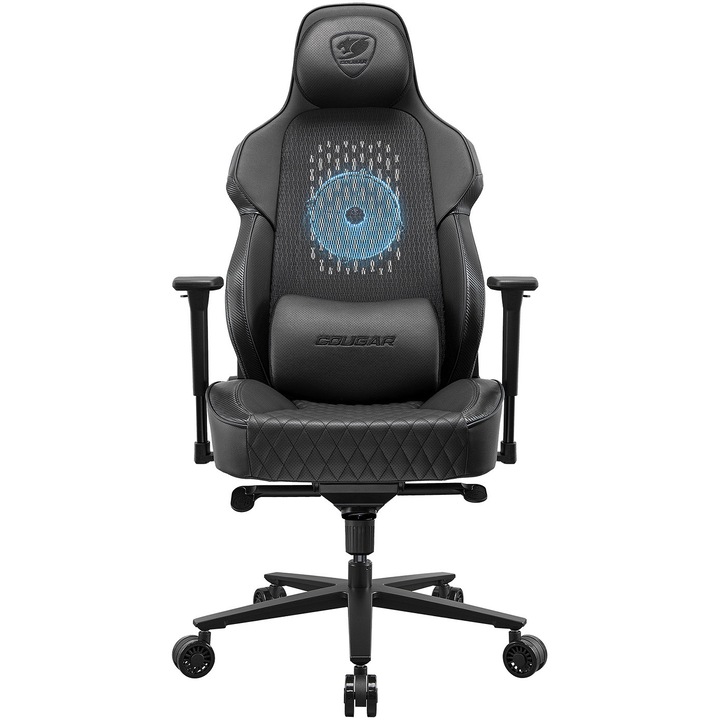 Scaun gaming Cougar NxSys Aero, Negru