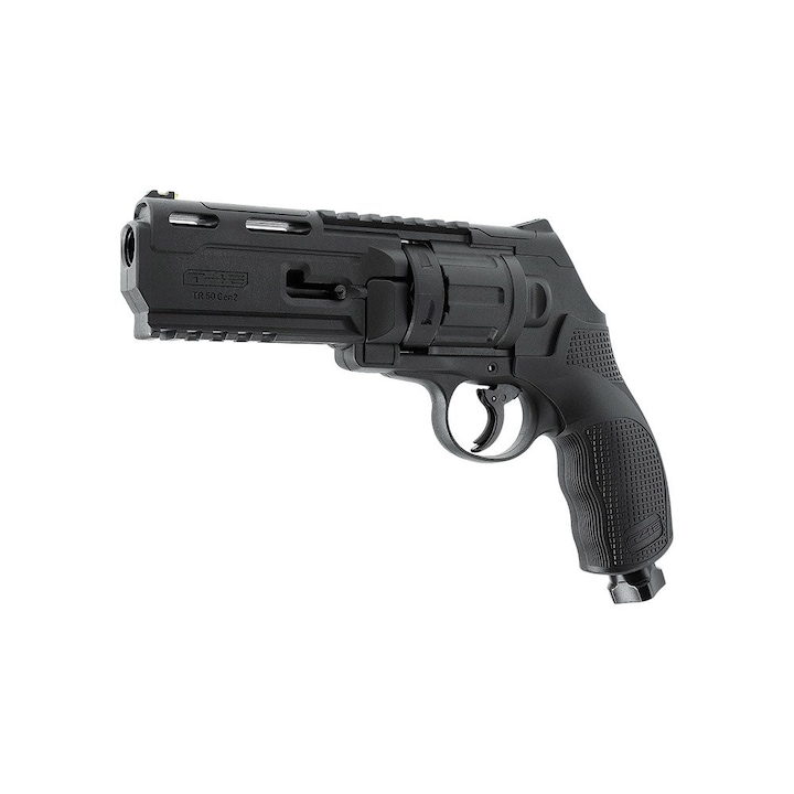 Paintball pisztoly gumigolyókkal/krétával/festékkel Umarex T4E TR 50 Gen2, 50-es kaliber – fekete, 13 joule