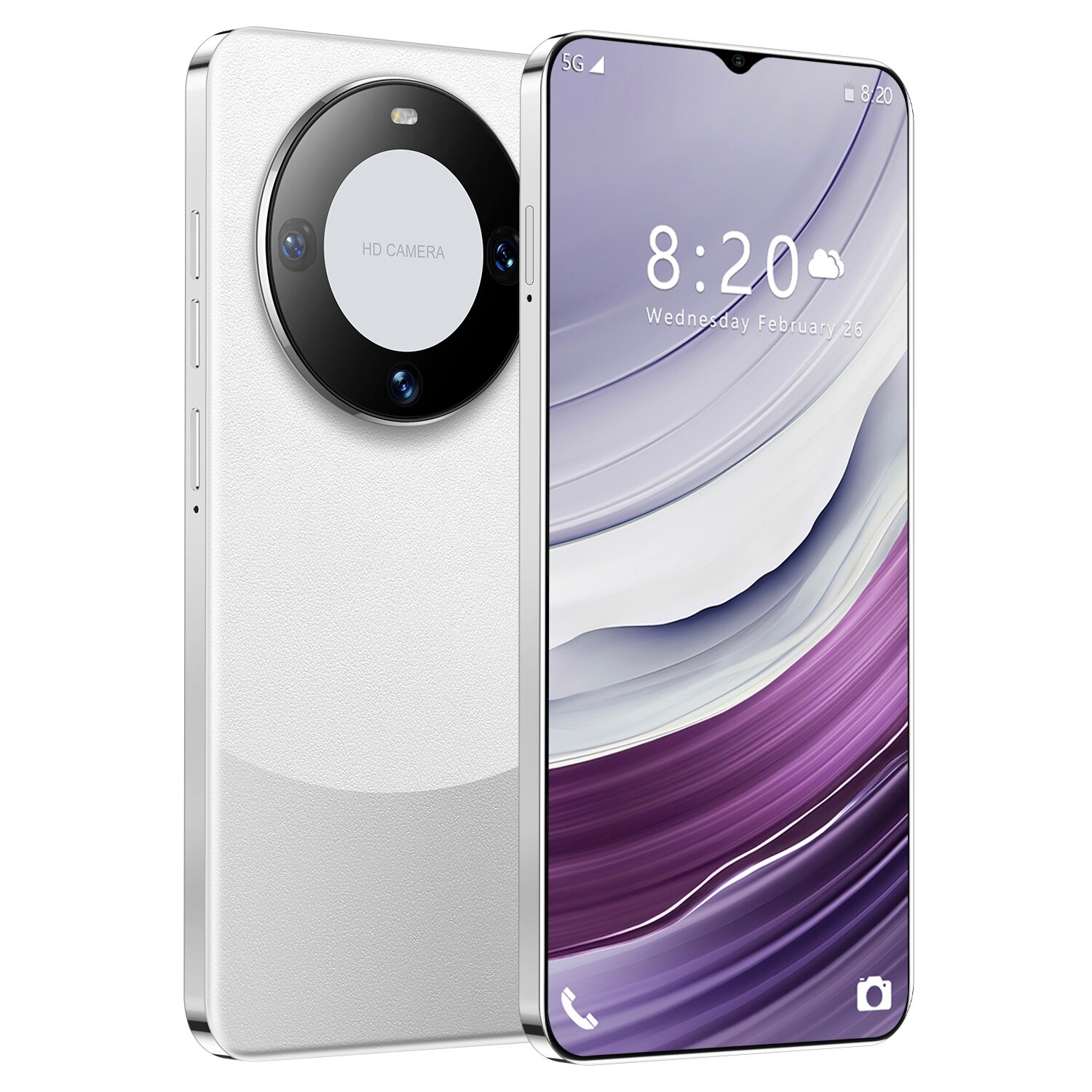 Telefon mobil Mate 60 Pro Alb, 5G, IPS 7.3