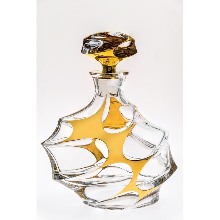 Decantor Whisky, 800ml, model Calypso Gold