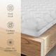 Saltea ortopedica Sleep Evolution Simply White, 100x190x20cm, 16+4 spuma poliuretanica cu memorie, hipoalergenica, reversibila, fermitate medie